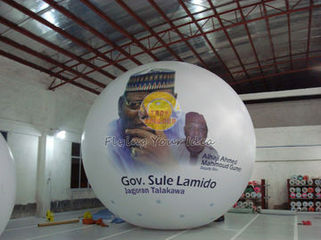 Ballon adapté aux besoins du client de la publicité politique de PVC avec le bon élastique pour l'élection politique